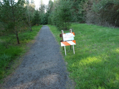 Legacy Creek Trail – erosion problems are identified